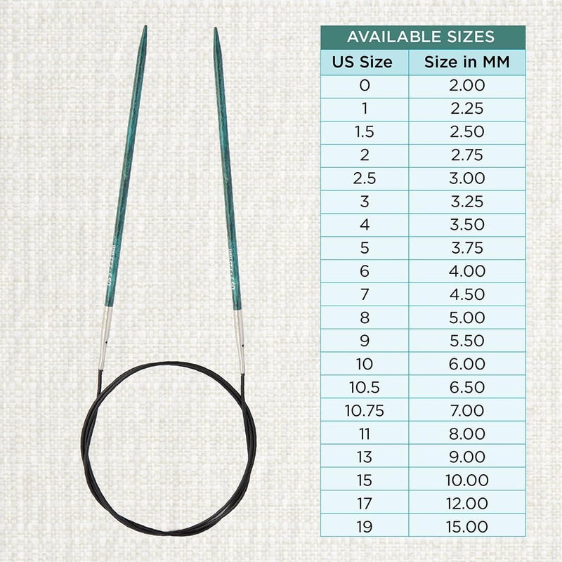 Knit Pro Dreamz Fixed Circular Needles 24" (60cm) | US Size 3 (3.25mm) - Image 4